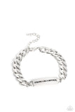 Mighty Matriarch - Silver Bracelet - Paparazzi Accessories Bracelet Bedazzle Me Pretty Mobile Fashion Boutique