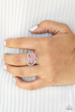 Million Dollar Matchmaker - Pink Ring - Paparazzi Accessories Ring Bedazzle Me Pretty Mobile Fashion Boutique