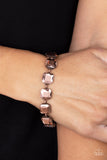 Mind-Blowing Bling - Copper Bracelet - Paparazzi Accessories Bracelet Bedazzle Me Pretty Mobile Fashion Boutique