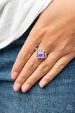 Mind-Blowing Brilliance - Purple Ring - Paparazzi Accessories Ring Bedazzle Me Pretty Mobile Fashion Boutique