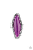 Mineral Mine - Purple Ring - Paparazzi Accessories Ring Bedazzle Me Pretty Mobile Fashion Boutique