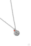 Minimal EFFORTLESS - Orange Necklace - Paparazzi Accessories Necklace Bedazzle Me Pretty Mobile Fashion Boutique