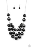 Miss Pop-YOU-larity - Black Necklace - Paparazzi Accessories Necklace Bedazzle Me Pretty Mobile Fashion Boutique
