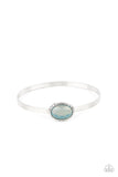 Misty Meadow - Blue Bracelet - Paparazzi Accessories Bracelet Bedazzle Me Pretty Mobile Fashion Boutique