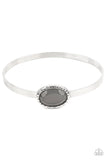 Misty Meadow - Silver Bracelet - Paparazzi Accessories Bracelet Bedazzle Me Pretty Mobile Fashion Boutique