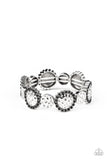 Mixed Up Metro - Black Bracelet - Paparazzi Accessories Bracelet Bedazzle Me Pretty Mobile Fashion Boutique
