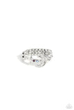 Modeling Moon - Purple Ring - Paparazzi Accessories Ring Bedazzle Me Pretty Mobile Fashion Boutique