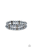 Modern Day Mariner - Black Bracelet - Paparazzi Accessories Bracelet Bedazzle Me Pretty Mobile Fashion Boutique