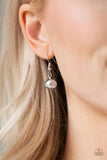 Modern Girl Glam - Silver Necklace - Paparazzi Accessories Necklace Bedazzle Me Pretty Mobile Fashion Boutique