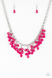 Modern Macarena - Pink Necklace - Paparazzi Accessories Necklace Bedazzle Me Pretty Mobile Fashion Boutique