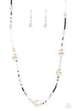 Modern Marina - Pink Necklace - Paparazzi Accessories Necklace Bedazzle Me Pretty Mobile Fashion Boutique