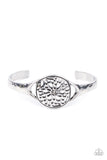 Modern Meadow - Silver Bracelet - Paparazzi Accessories Bracelet Bedazzle Me Pretty Mobile Fashion Boutique