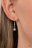 Modern Moonbeam - Silver Necklace - Paparazzi Accessories Necklace Bedazzle Me Pretty Mobile Fashion Boutique
