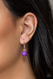 Modern Motley - Purple Necklace - Paparazzi Accessories Necklace Bedazzle Me Pretty Mobile Fashion Boutique