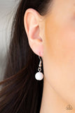 Modern Motley - White Necklace - Paparazzi Accessories Necklace Bedazzle Me Pretty Mobile Fashion Boutique