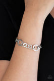 Modern Movement - Silver Bracelet - Paparazzi Accessories Bracelet Bedazzle Me Pretty Mobile Fashion Boutique