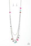 Modern Musical - Multi Necklace - Paparazzi Accessories Necklace Bedazzle Me Pretty Mobile Fashion Boutique