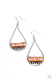 Mojave Mardi Gras - Pink Earrings - Paparazzi Accessories Earrings Bedazzle Me Pretty Mobile Fashion Boutique