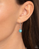 Mojave Meditation - Blue Necklace - Paparazzi Accessories Necklace Bedazzle Me Pretty Mobile Fashion Boutique
