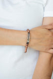 Mom Squad - Copper Bracelet - Paparazzi Accessories Bracelet FS-Bedazzle Me Pretty Mobile Fashion Boutique