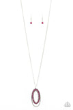 Money Mood - Pink Necklace - Paparazzi Accessories Necklace Bedazzle Me Pretty Mobile Fashion Boutique