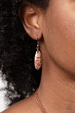 Monochromatic Model - Copper Necklace - Paparazzi Accessories Necklace Bedazzle Me Pretty Mobile Fashion Boutique