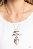 Monochromatic Model - Multi Necklace - Paparazzi Accessories Necklace Bedazzle Me Pretty Mobile Fashion Boutique