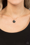Moon Magic - Black Necklace - Paparazzi Accessories Necklace Bedazzle Me Pretty Mobile Fashion Boutique