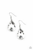 My Castle is Your Castle - White Earrings - Paparazzi Accessories Earrings Bedazzle Me Pretty Mobile Fashion Boutique