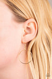 My Ears Are Ringing - Gold Necklace - Paparazzi Accessories Necklace Bedazzle Me Pretty Mobile Fashion Boutique