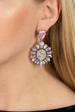 My Good LUXE Charm - Multi Post Earrings - Paparazzi Accessories Post Earrings Bedazzle Me Pretty Mobile Fashion Boutique