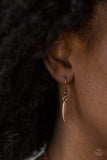 My Main MANE - Copper Necklace - Paparazzi Accessories Necklace Bedazzle Me Pretty Mobile Fashion Boutique