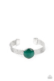 Mystical Magic - Green Bracelet - Paparazzi Accessories Bracelet Bedazzle Me Pretty Mobile Fashion Boutique