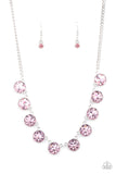 Mystical Majesty - Pink Necklace - Paparazzi Accessories Necklace Bedazzle Me Pretty Mobile Fashion Boutique