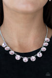 Mystical Majesty - Pink Necklace - Paparazzi Accessories Necklace Bedazzle Me Pretty Mobile Fashion Boutique
