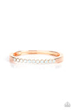 Mystical Masterpiece - Rose Gold Bracelet - Paparazzi Accessories Bracelet Bedazzle Me Pretty Mobile Fashion Boutique