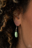 Mystical Mirage - Green Necklace - Paparazzi Accessories Necklace Bedazzle Me Pretty Mobile Fashion Boutique