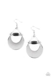 Mystical Moonbeams - Black Earrings - Paparazzi Accessories Earrings Bedazzle Me Pretty Mobile Fashion Boutique
