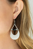 Mystical Moonbeams - Black Earrings - Paparazzi Accessories Earrings Bedazzle Me Pretty Mobile Fashion Boutique