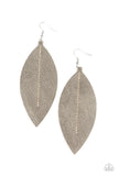 Naturally Beautiful - Silver Earrings - Paparazzi Accessories Earrings Bedazzle Me Pretty Mobile Fashion Boutique