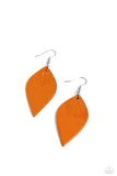 Naturally Nostalgic - Yellow Earrings - Paparazzi Accessories Earrings Bedazzle Me Pretty Mobile Fashion Boutique