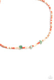 Naturally Notorious - Green Necklace - Paparazzi Accessories Necklace Bedazzle Me Pretty Mobile Fashion Boutique