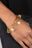 Nautical Mileage - Brown Bracelet - Paparazzi Accessories Bracelet Bedazzle Me Pretty Mobile Fashion Boutique