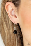 Nautical Novelty - Black Necklace - Paparazzi Accessories Necklace Bedazzle Me Pretty Mobile Fashion Boutique