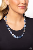Nautical Sunset - Multi Necklace - Paparazzi Accessories Necklace Bedazzle Me Pretty Mobile Fashion Boutique