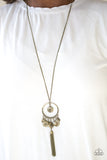 Never ZOO Much - Brass Necklace - Paparazzi Accessories Necklace Bedazzle Me Pretty Mobile Fashion Boutique