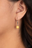 New Age Nomad - Yellow Necklace - Paparazzi Accessories Necklace Bedazzle Me Pretty Mobile Fashion Boutique