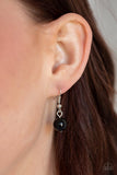 New York City Chic - Black Necklace - Paparazzi Accessories Necklace Bedazzle Me Pretty Mobile Fashion Boutique