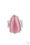 Newport Nouveau - Pink Ring - Paparazzi Accessories Ring Bedazzle Me Pretty Mobile Fashion Boutique