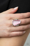 Newport Nouveau - Pink Ring - Paparazzi Accessories Ring Bedazzle Me Pretty Mobile Fashion Boutique